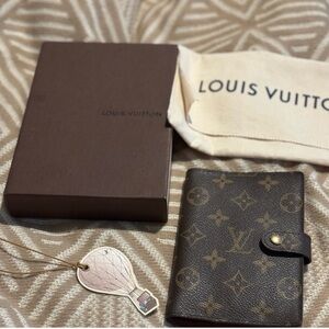 Louis Vuitton Brown pm agenda